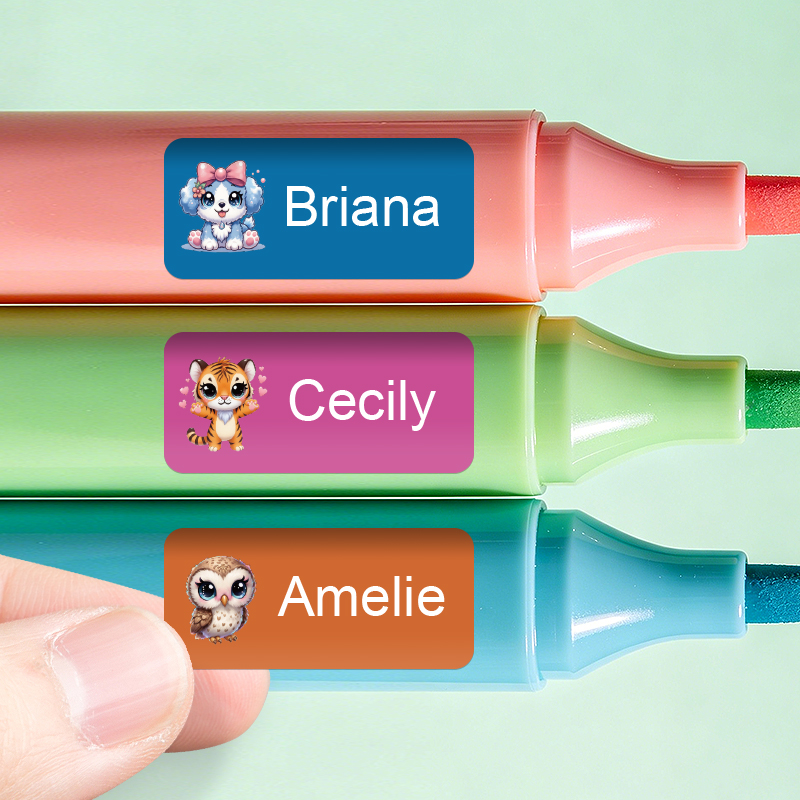 Personalized Name Stickers - C - Personalized Name Box ulasan dan harga