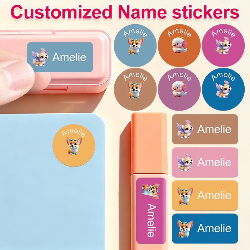 Personalized Name Labels-Stora - Personalized Name Box ulasan dan harga