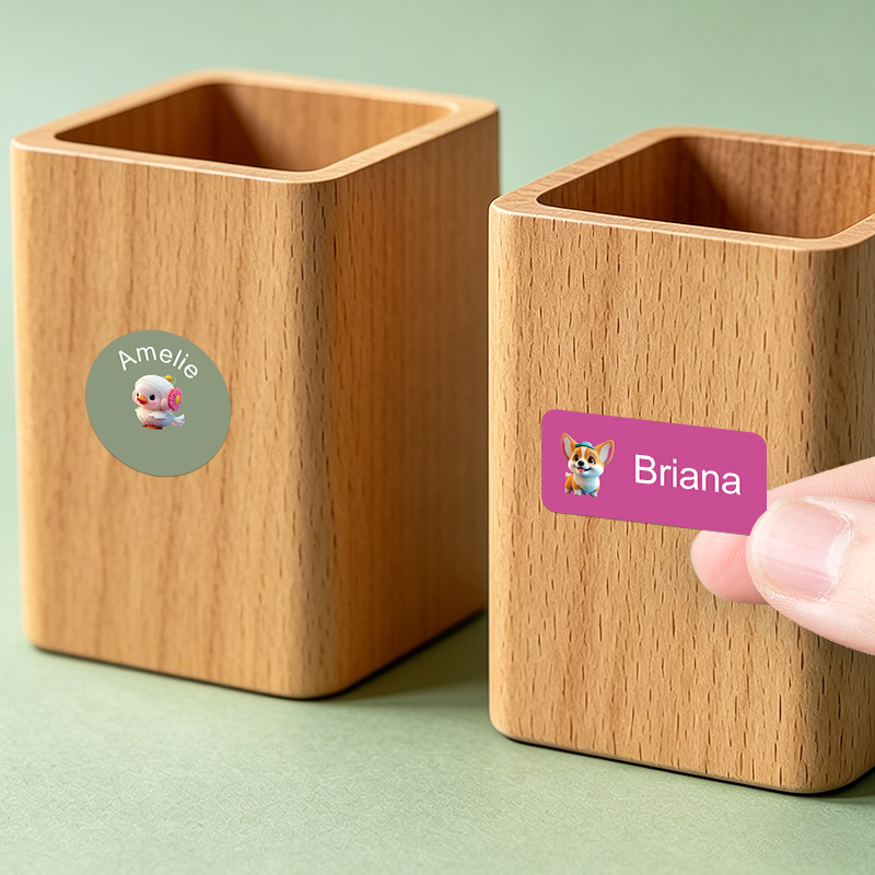 Personalized Name Labels-Stora - Personalized Name Box ulasan dan harga